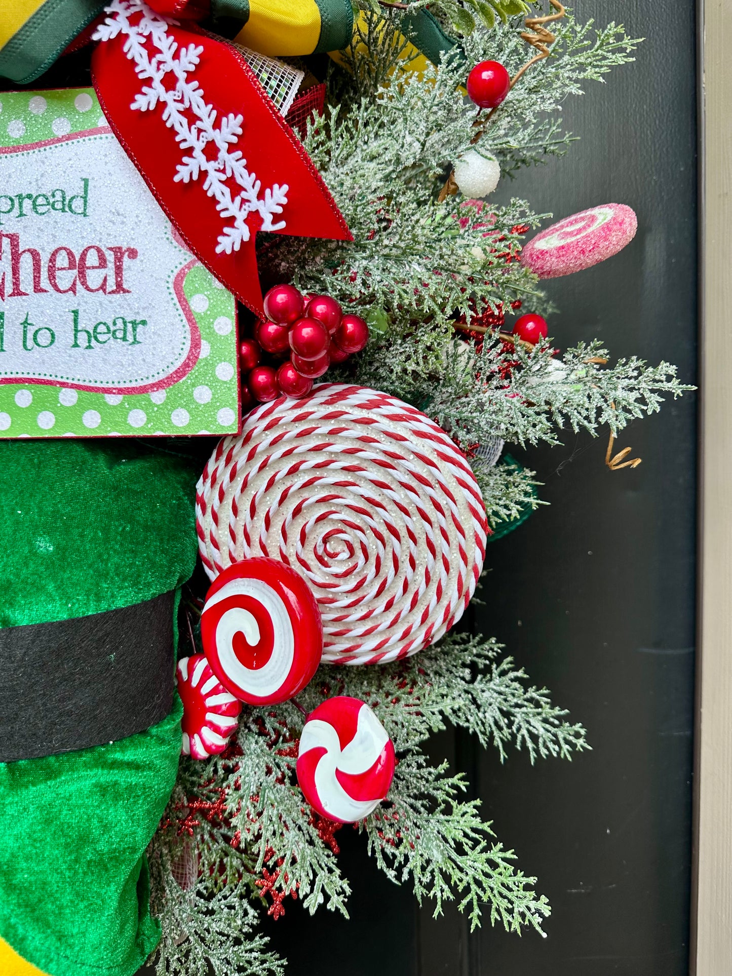 Christmas Elf Wreath