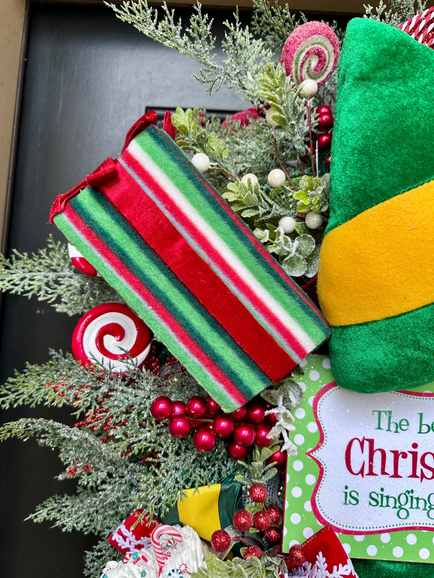Christmas Elf Wreath