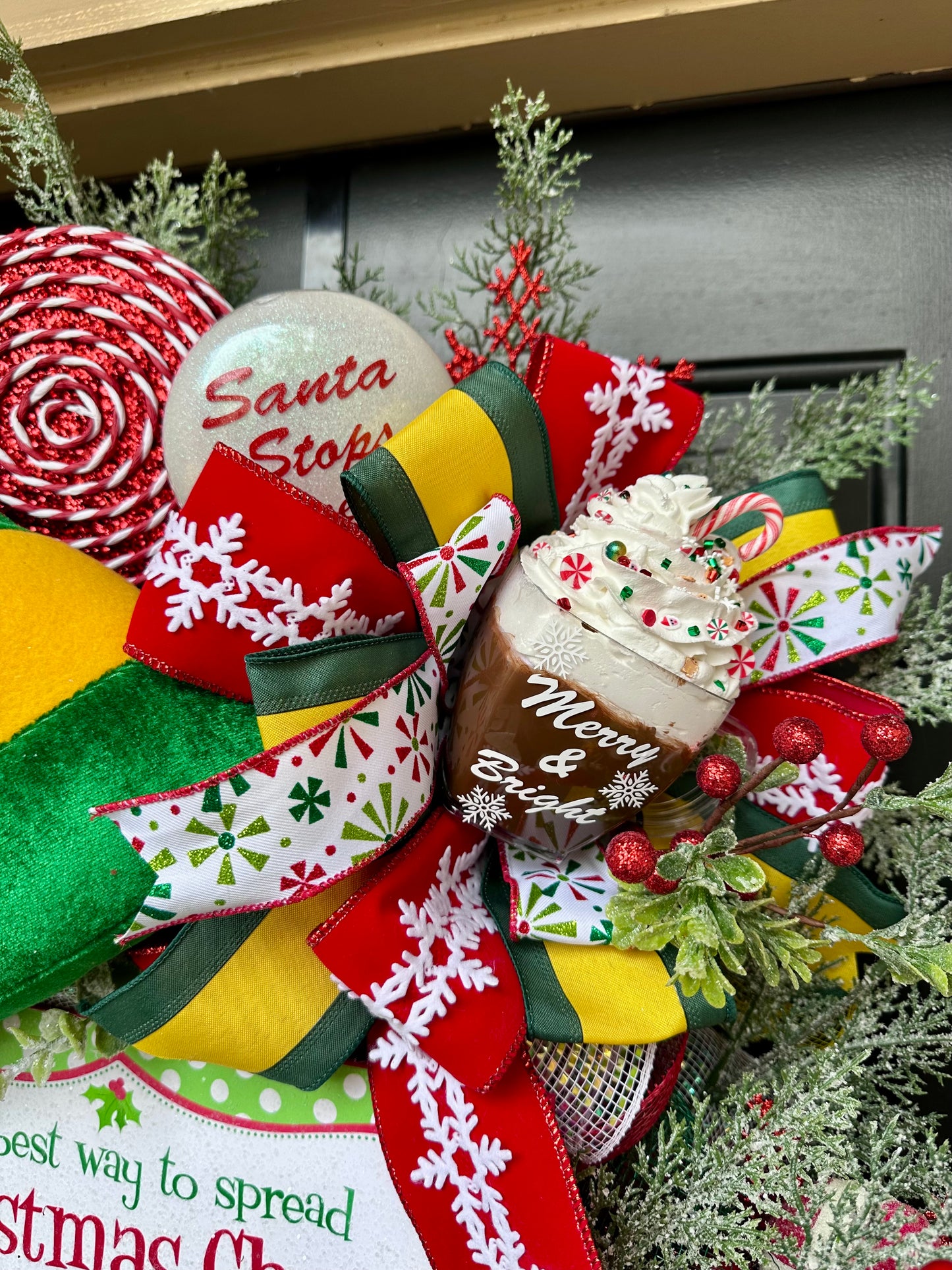 Christmas Elf Wreath