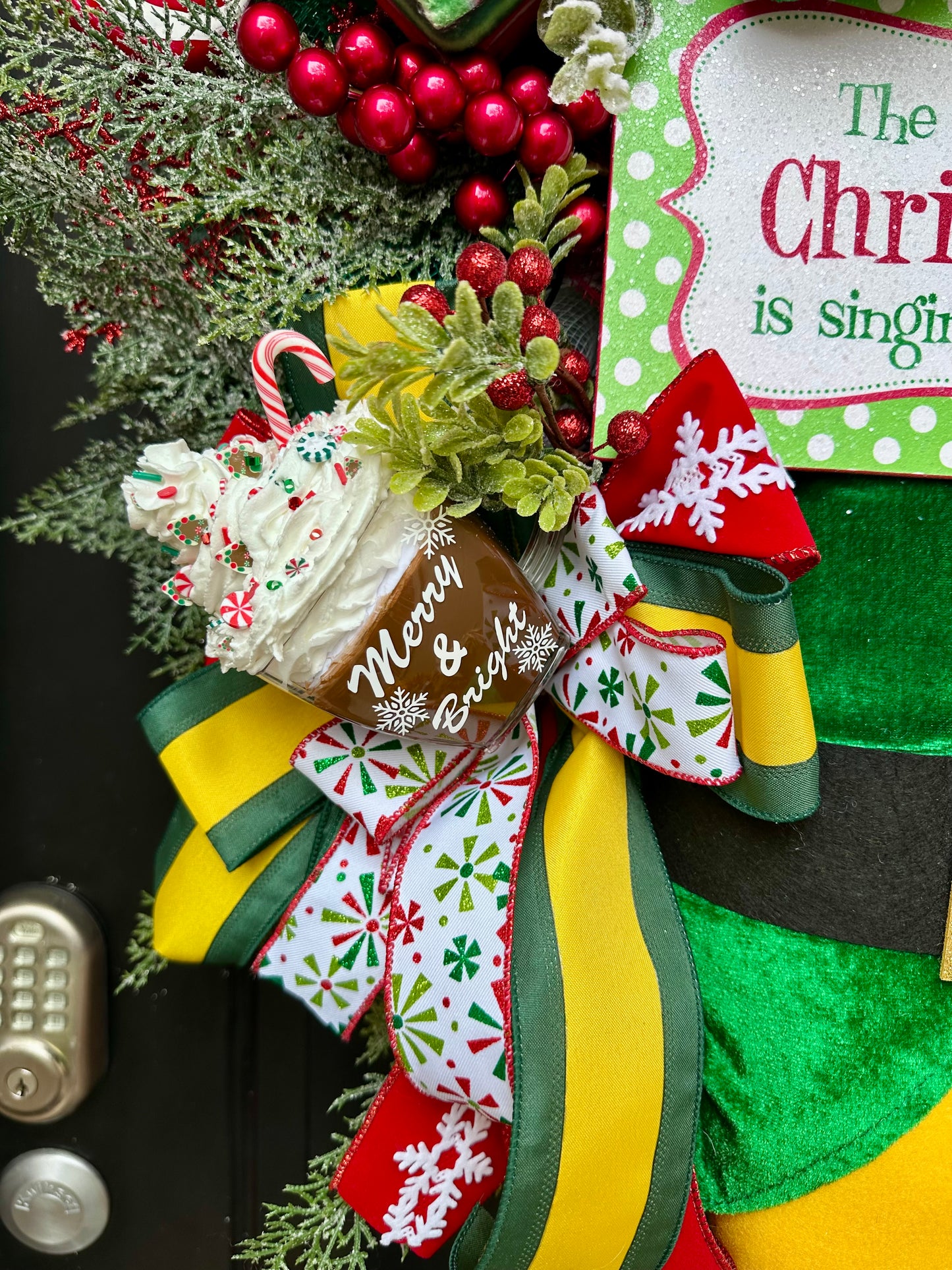 Christmas Elf Wreath
