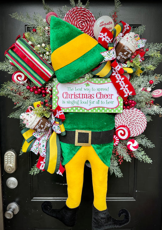 Christmas Elf Wreath