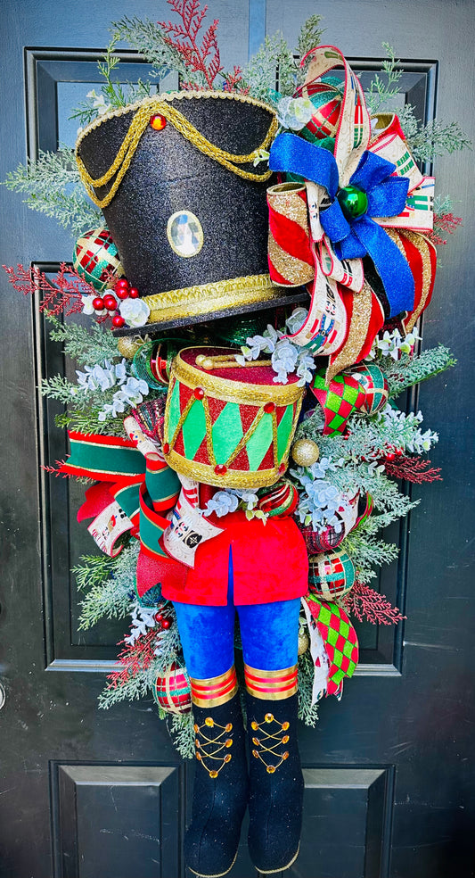 Drummer Boy Swag Wreath