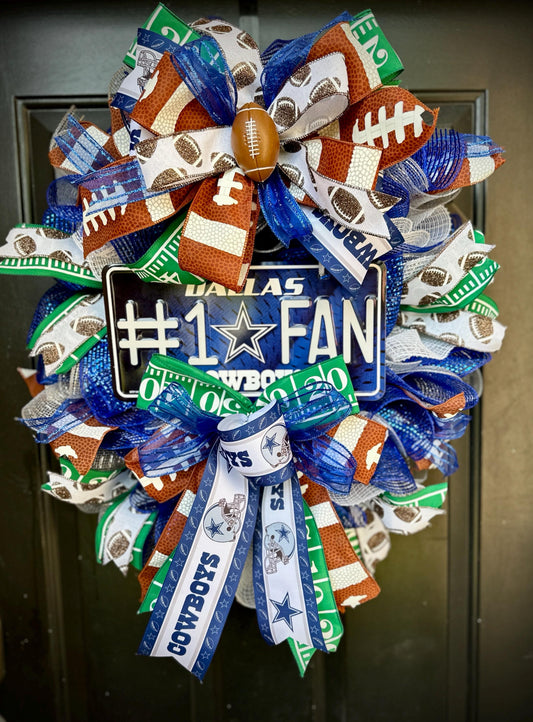 Dallas Cowboys Wreath